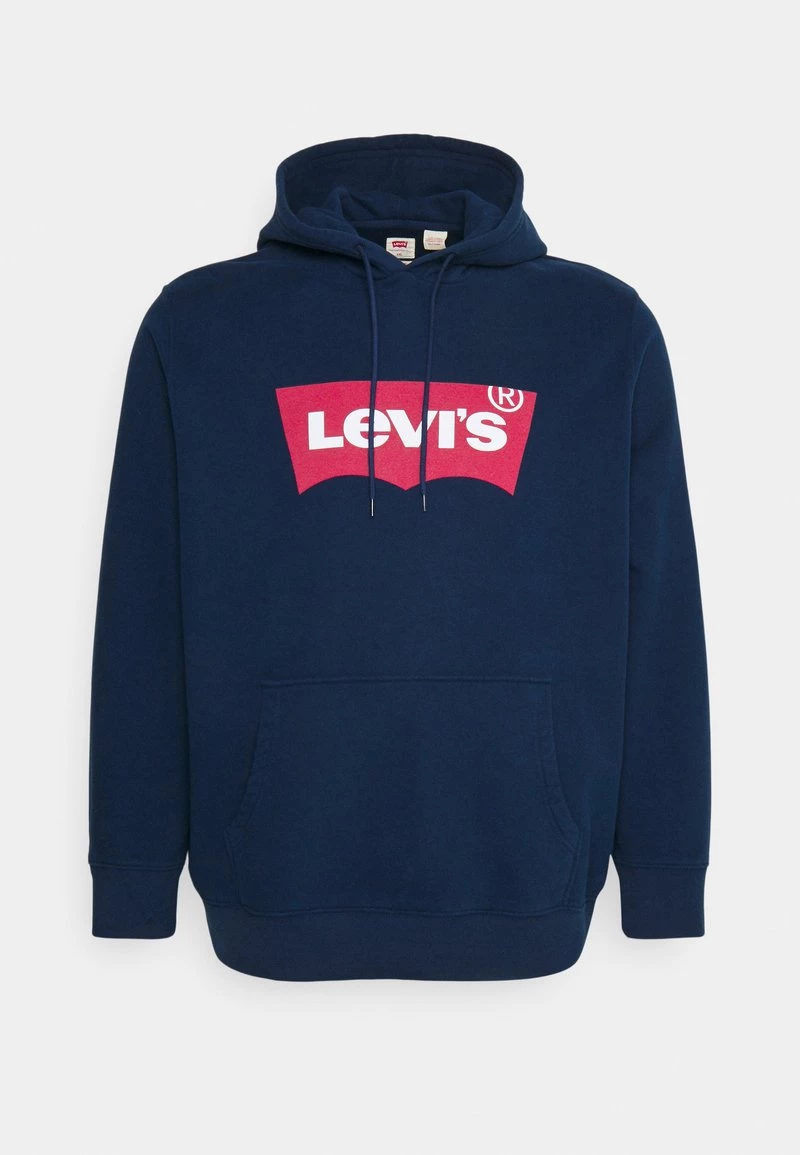 Levi's® Plus Herren BIG GRAPHIC HOODIE Kapuzenpullover Blues 3 Levi's® Plus Herren BIG GRAPHIC HOODIE Kapuzenpullover Blues