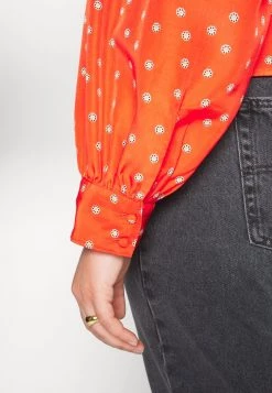 Levi's® Plus Damen FAWN TIE BLOUSE Bluse Orange -Günstiges L'Oréal Paris Geschäft 025ce7d39dc04784908b85a1d0d42e38