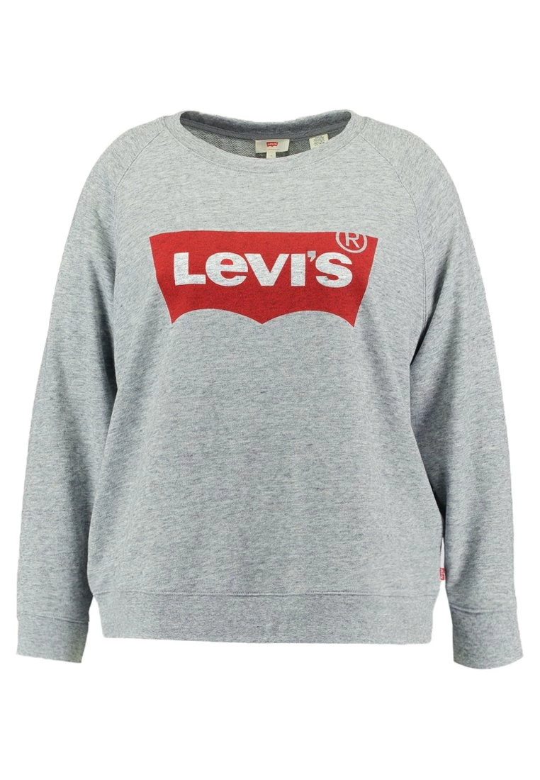 Levi's® Plus PL RELAXED GRAPHIC CREW Sweatshirt Plus Fleece Housemark Smokestack Htr Damen 6 Levi's® Plus PL RELAXED GRAPHIC CREW Sweatshirt Plus Fleece Housemark Smokestack Htr Damen - Image 4