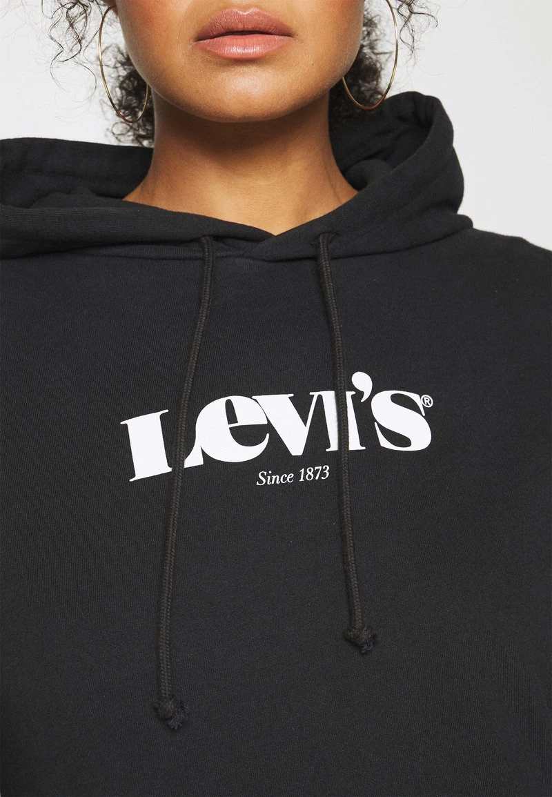Levi's® Plus GRAPHIC HOODIE Sweatshirt Black Damen 9 Levi's® Plus GRAPHIC HOODIE Sweatshirt Black Damen - Image 7