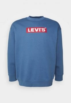Levi's® Plus Herren BIG RELAXED GRAPHIC CREW Sweatshirt Sunset Blue -Günstiges L'Oréal Paris Geschäft 0f625fa2bd054fbf883a9c3ff4158613