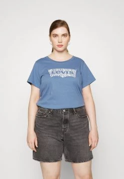Levi's® Plus PERFECT TEE T Shirt Print Sunset Blue Damen