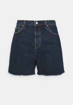 Levi's® Plus Damen 501 ORIGINAL Jeans Shorts Dark Blue Denim