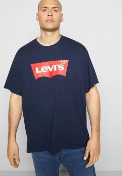 Levi's® Plus Herren BIG GRAPHIC TEE T Shirt Print Dress Blues -Günstiges L'Oréal Paris Geschäft 2419d0a1cfa54f18866a66adb49106b6