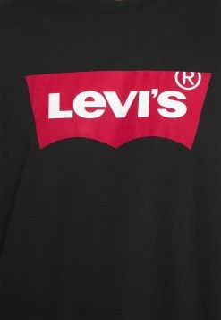 Levi's® Plus BIG GRAPHIC TEE T Shirt Print Black Herren -Günstiges L'Oréal Paris Geschäft 290602c3bb544f3584002f756aba43ff