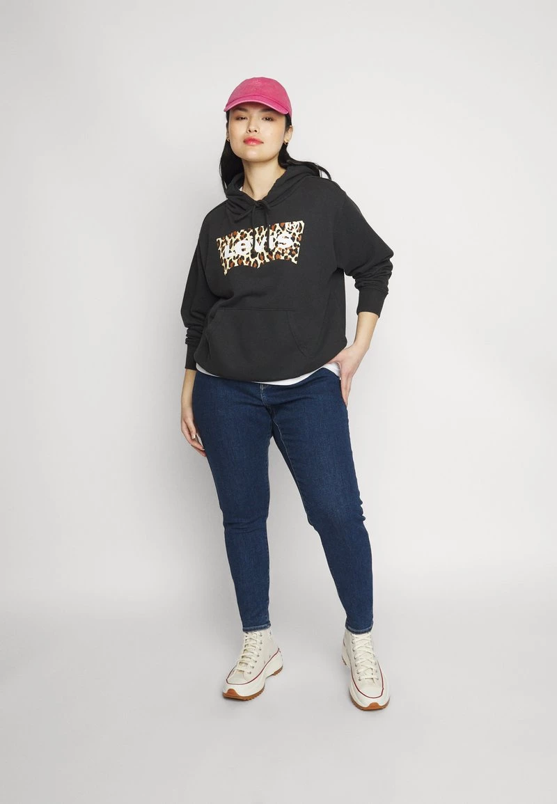 Levi's® Plus GRAPHIC HOODIE Sweatshirt Black Damen 4 Levi's® Plus GRAPHIC HOODIE Sweatshirt Black Damen - Image 2
