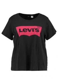 Levi's® Plus PERFECT TEE T Shirt Print Plus Batwing Jet Black Damen -Günstiges L'Oréal Paris Geschäft 2da3172068694e27b72b2cf5ff12ec46