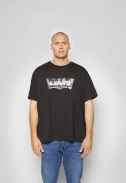 Levi's® Plus Herren BIG GRAPHIC TEE T Shirt Print Mineral Black -Günstiges L'Oréal Paris Geschäft 307ff587c0ef427ea43cb0a6c70626bd