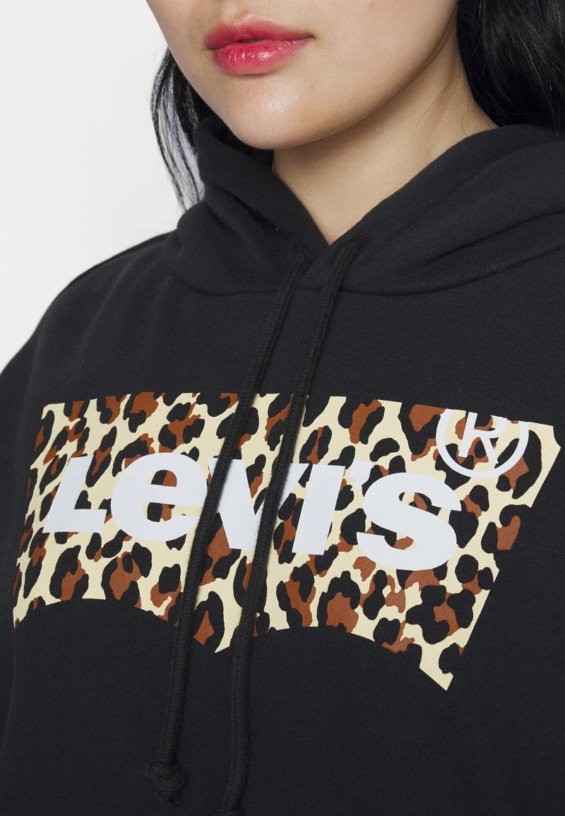 Levi's® Plus GRAPHIC HOODIE Sweatshirt Black Damen 10 Levi's® Plus GRAPHIC HOODIE Sweatshirt Black Damen - Image 8