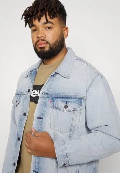 Levi's® Plus BIG TRUCKER Jeansjacke Light Blue Denim Herren -Günstiges L'Oréal Paris Geschäft 349eef1a856844b2b725fbb730894452