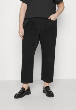 Levi's® Plus Damen 501® CROP Jeans Straight Leg Black