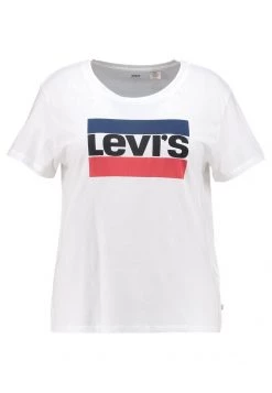 Levi's® Plus Damen PL THE PERFECT TEE T Shirt Print White -Günstiges L'Oréal Paris Geschäft 4065e368f0e54dbcbc2ef057cce6e6a3