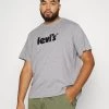 Levi's® Plus Herren BIG GRAPHIC TEE T Shirt Print Grey -Günstiges L'Oréal Paris Geschäft 408c7d434e4d444e99bdf8c5aec8c483