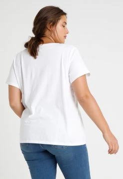 Levi's® Plus Damen PERFECT TEE T Shirt Print Plus Batwing White -Günstiges L'Oréal Paris Geschäft 41fc067700dc47fa96065d7f86e8c163