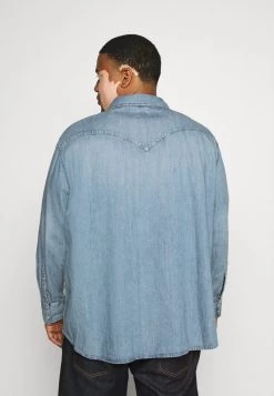Levi's® Plus Herren BIG BARSTOW WESTERN Hemd Light Blue Denim -Günstiges L'Oréal Paris Geschäft 498bf6b3e2514995bc75b0286b783808