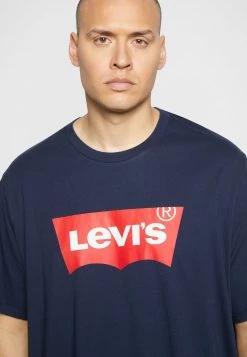 Levi's® Plus Herren BIG GRAPHIC TEE T Shirt Print Dress Blues -Günstiges L'Oréal Paris Geschäft 4c4aac06687b479a8f238431c24def1b