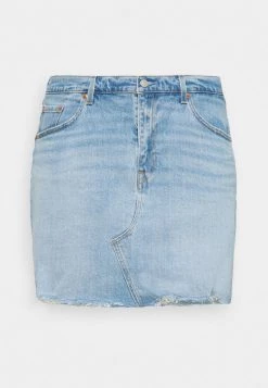 Levi's® Plus Damen DECONSTRUCTED SKIRT Minirock Light Blue Denim -Günstiges L'Oréal Paris Geschäft 4f5719c8adc546508429dc502586df49
