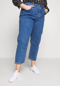 Levi's® Plus PL 501® CROP Jeans Straight Leg Jive Stonewash Damen
