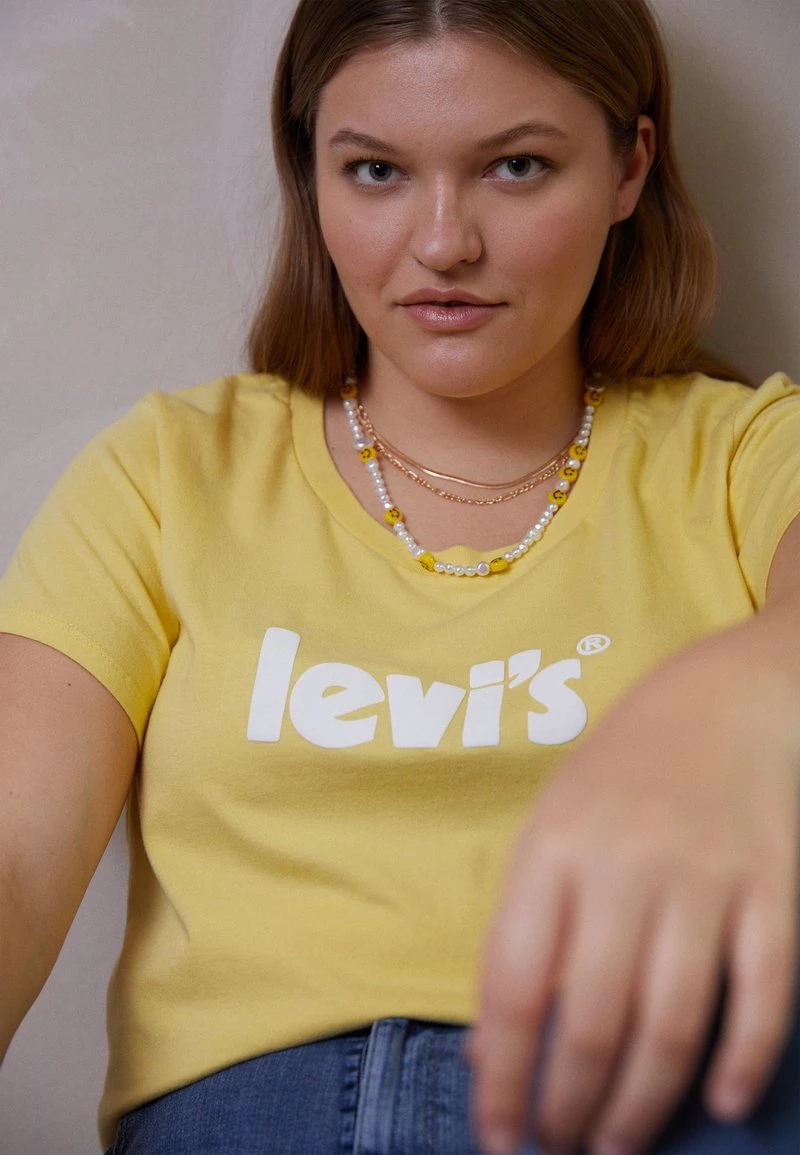 Levi's® Plus Damen PERFECT TEE T Shirt Print Pineapple 5 Levi's® Plus Damen PERFECT TEE T Shirt Print Pineapple - Image 3