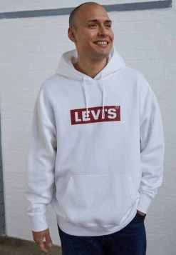 Levi's® Plus Herren BIG RELAXED GRAPHIC Sweatshirt White