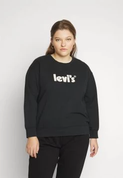 Levi's® Plus GRAPHIC STANDARD CREW Sweatshirt Caviar Damen -Günstiges L'Oréal Paris Geschäft 596e74bfb12b4b298e1b3849d87eaa9d