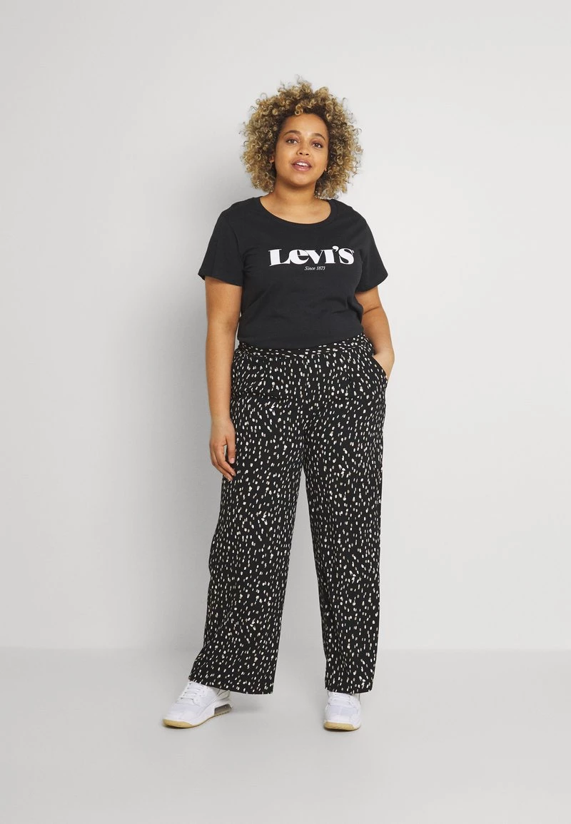 Levi's® Plus Damen PERFECT TEE T Shirt Print Black 4 Levi's® Plus Damen PERFECT TEE T Shirt Print Black - Image 2