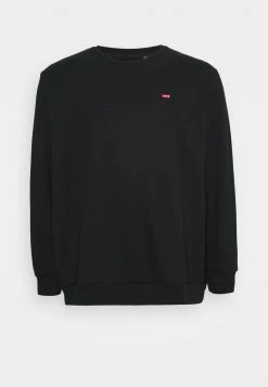 Levi's® Plus Herren BIG ORIGINAL CREW Sweatshirt Mineral Black -Günstiges L'Oréal Paris Geschäft 5d97023475cd43cba455f307986e1ca3