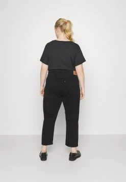 Levi's® Plus Damen 501® CROP Jeans Straight Leg Black -Günstiges L'Oréal Paris Geschäft 5df34a85fbf844a99b79b4c693445ab2