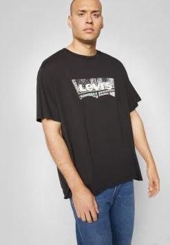 Levi's® Plus Herren BIG GRAPHIC TEE T Shirt Print Mineral Black -Günstiges L'Oréal Paris Geschäft 63eadd4238d14ceca00e8d081d2ea228