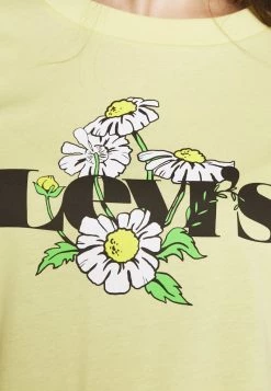 Levi's® Plus Damen VARSITY TEE T Shirt Print Lima Bean -Günstiges L'Oréal Paris Geschäft 69135fa10d7342f59413ad0e4bf96f96