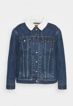 Levi's® Plus Damen TRUCKER Jeansjacke Blue Denim -Günstiges L'Oréal Paris Geschäft 70176e4e3862485a9af169b2bdecf8f4