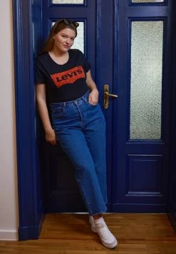 Levi's® Plus Damen PERFECT TEE T Shirt Print Black