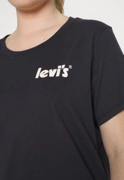 Levi's® Plus PERFECT TEE T Shirt Print Caviar Damen -Günstiges L'Oréal Paris Geschäft 719d57ae6ad14ea8891383a0eddd2108
