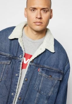 Levi's® Plus Herren BIG SHERPA TRUCKER Jeansjacke Television -Günstiges L'Oréal Paris Geschäft 74e8bcedc5e34f1482d2e64485989541