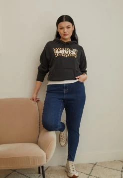 Levi's® Plus GRAPHIC HOODIE Sweatshirt Black Damen