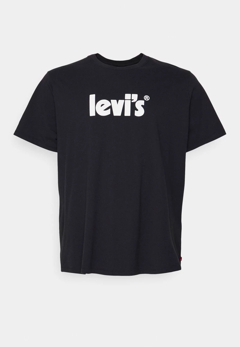 Levi's® Plus Herren BIG GRAPHIC TEE T Shirt Print Caviar 6 Levi's® Plus Herren BIG GRAPHIC TEE T Shirt Print Caviar - Image 4