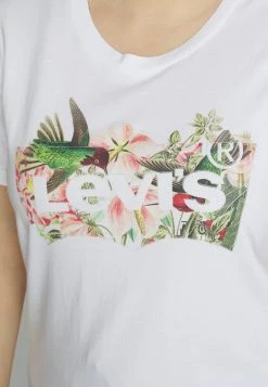 Levi's® Plus PERFECT TEE T Shirt Print White Damen -Günstiges L'Oréal Paris Geschäft 79da91e9c8e44591bd4d5b510abf7fd2