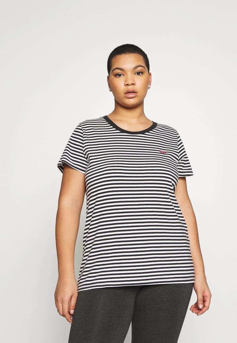 Levi's® Plus PERFECT CREW T Shirt Print Raita Caviar Damen 3 Levi's® Plus PERFECT CREW T Shirt Print Raita Caviar Damen