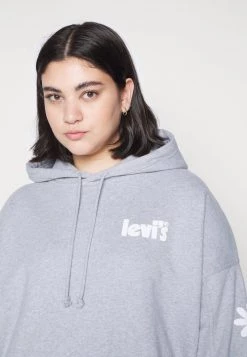 Levi's® Plus Damen RIDER HOODIE Sweatshirt Heather Grey -Günstiges L'Oréal Paris Geschäft 7fbae40efd274e2caf8803a7f3b865a9