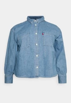 Levi's® Plus ZOEY PLEAT Hemdbluse Stay Cool Damen -Günstiges L'Oréal Paris Geschäft 8061d48aecfe449da85f88e00b46a58f