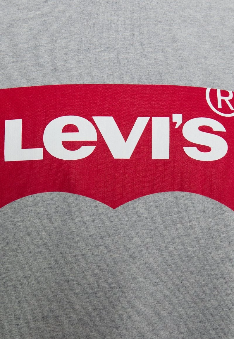 Levi's® Plus Herren BIG GRAPHIC CREW Sweatshirt Mottled Grey 10 Levi's® Plus Herren BIG GRAPHIC CREW Sweatshirt Mottled Grey - Image 8