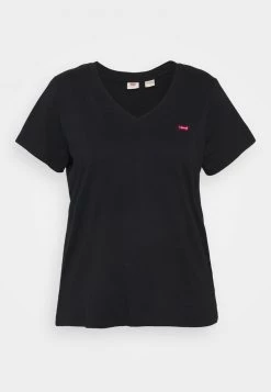 Levi's® Plus NECK TEE T Shirt Basic Caviar Damen -Günstiges L'Oréal Paris Geschäft 8671022dfc344c14be121c7c52ec232f