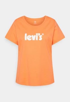 Levi's® Plus PERFECT TEE T Shirt Print Seasonal Poster Logo Persimmon Damen -Günstiges L'Oréal Paris Geschäft 8810d329a2174d71b6ec5353b109eedb