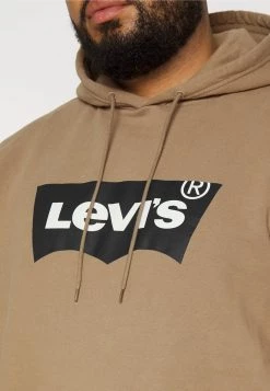 Levi's® Plus Herren BIG GRAPHIC HOODIE Kapuzenpullover Petrified Oak -Günstiges L'Oréal Paris Geschäft 891b3bac39514200a16925efd231da53