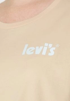 Levi's® Plus Damen PERFECT TEE REFLECTIVE POSTER LOGO T Shirt Print Peach Puree -Günstiges L'Oréal Paris Geschäft 9381543e0e394cbc97515511049558ab