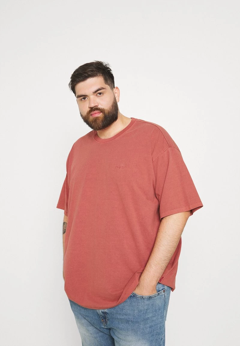 Levi's® Plus Herren BIG TAB VINTAGE TEE T Shirt Basic Marsala Garment 3 Levi's® Plus Herren BIG TAB VINTAGE TEE T Shirt Basic Marsala Garment