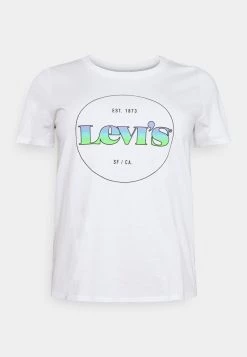 Levi's® Plus Damen PERFECT TEE T Shirt Print Circle Gradient White 10 Levi's® Plus Damen PERFECT TEE T Shirt Print Circle Gradient White -Günstiges L'Oréal Paris Geschäft 984de6fb9b5a4493b605405f5f2f7c35