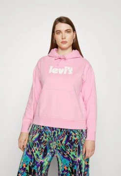 Levi's® Plus Damen GRAPHIC HOODIE Sweatshirt Prism Pink