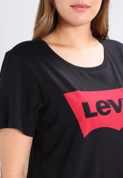 Levi's® Plus PERFECT TEE T Shirt Print Plus Batwing Jet Black Damen -Günstiges L'Oréal Paris Geschäft 9f15fc1c011e4bcd8f1640548c0b1241