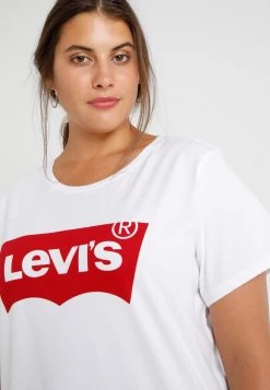 Levi's® Plus Damen PERFECT TEE T Shirt Print Plus Batwing White -Günstiges L'Oréal Paris Geschäft ab83ba2bfa7844449266b92751cc790d